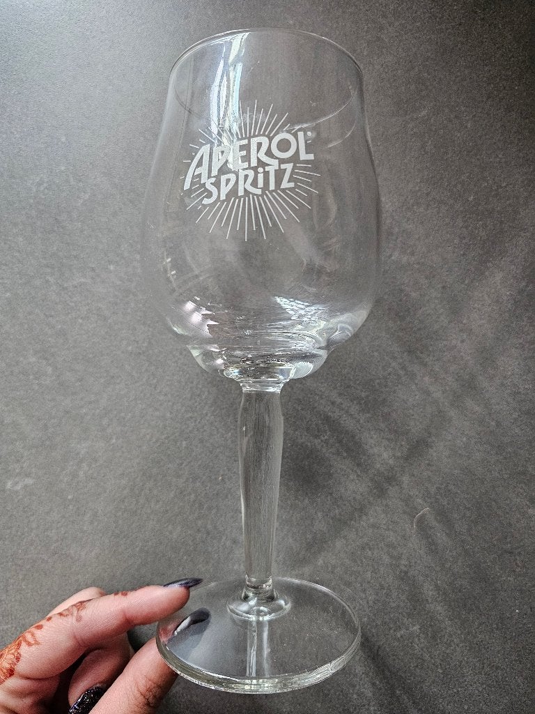 5 glazen - Aperol Spritz, Verzamelen, Ophalen of Verzenden, Zo goed als nieuw, Overige typen