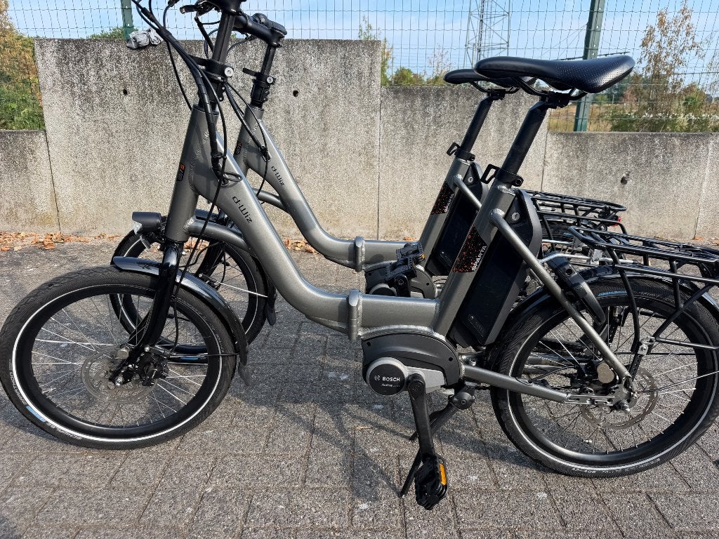 Elektrische vouwfietsen 2x Sparta d-Wiz –1340 km en 1860 km., Fietsen en Brommers, Ophalen of Verzenden, Zo goed als nieuw, 50 km per accu of meer