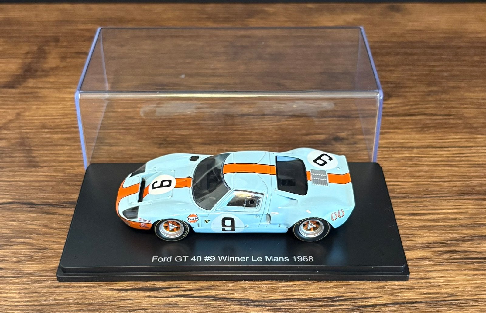 1/43 Hachette Spark Ford GT40 #9 Le Mans 1968, Ophalen of Verzenden, Zo goed als nieuw