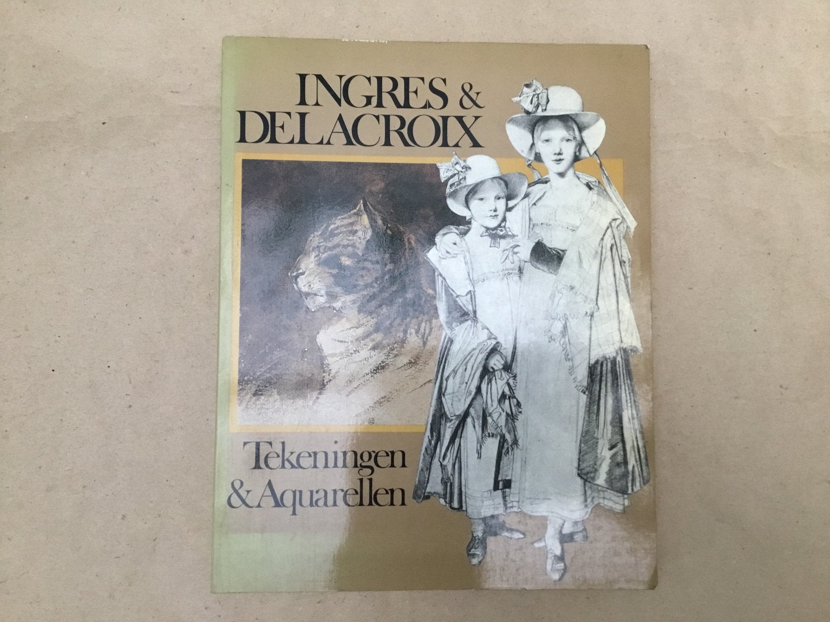 Boek Ingres & Delacroix Tekeningen & Aquarellen, Ophalen of Verzenden, Zo goed als nieuw, Schilder- en Tekenkunst