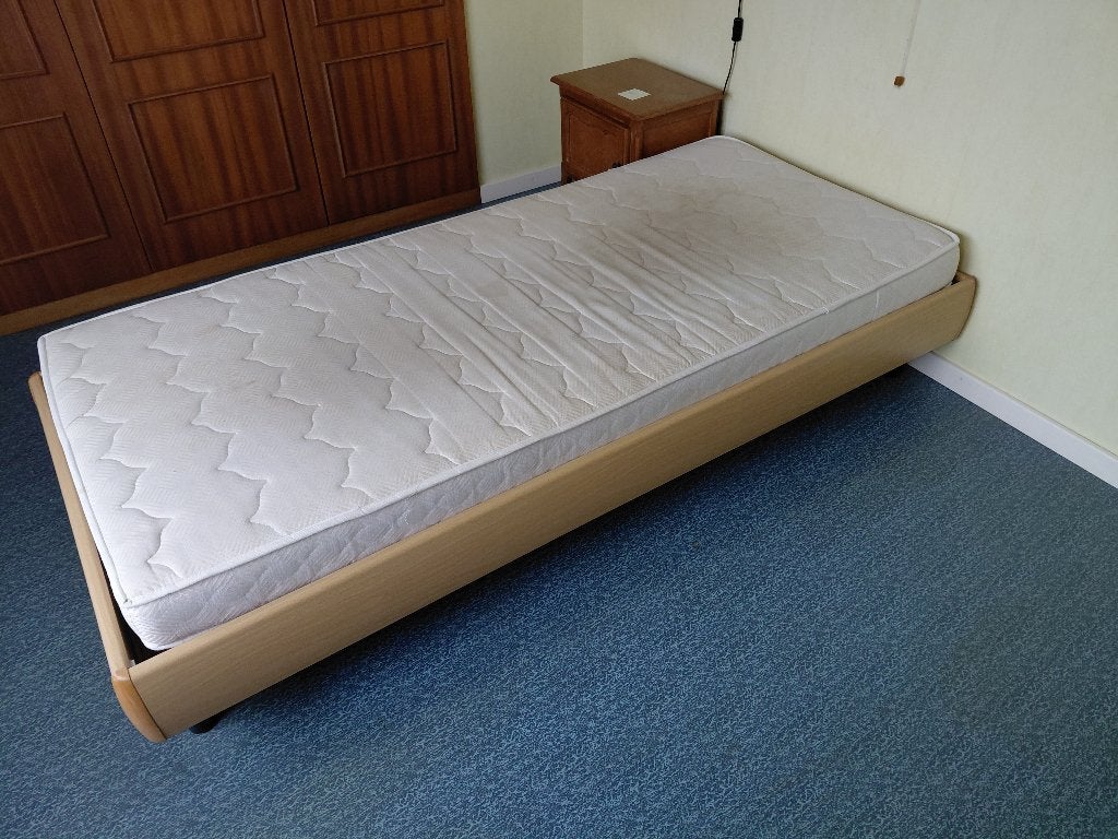 1 persoons bed, Huis en Inrichting, Ophalen, Gebruikt, 90 cm, Eenpersoons