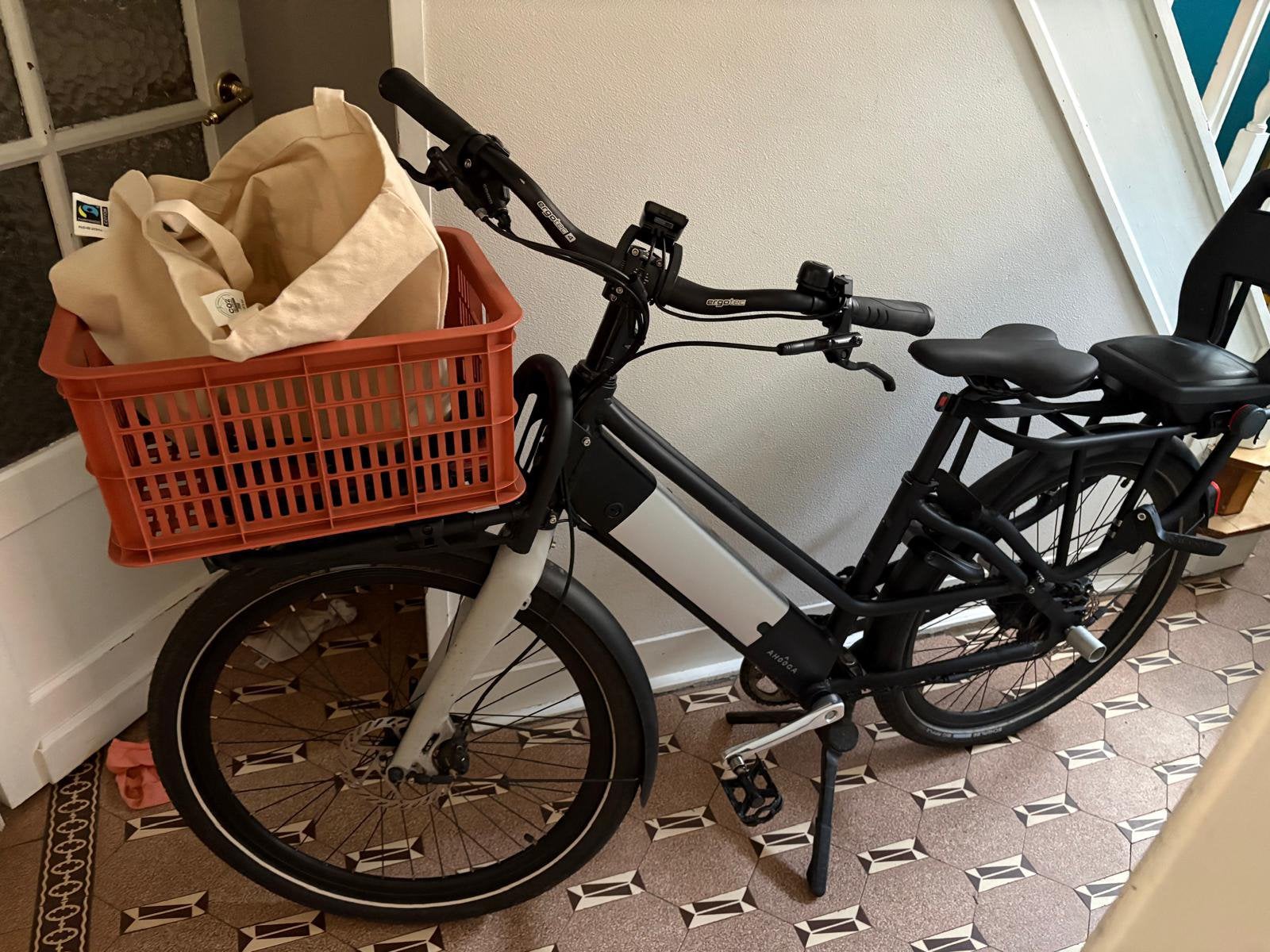 Velo ahooga electrique, Fietsen en Brommers, Elektrische fietsen, Gebruikt, Ophalen