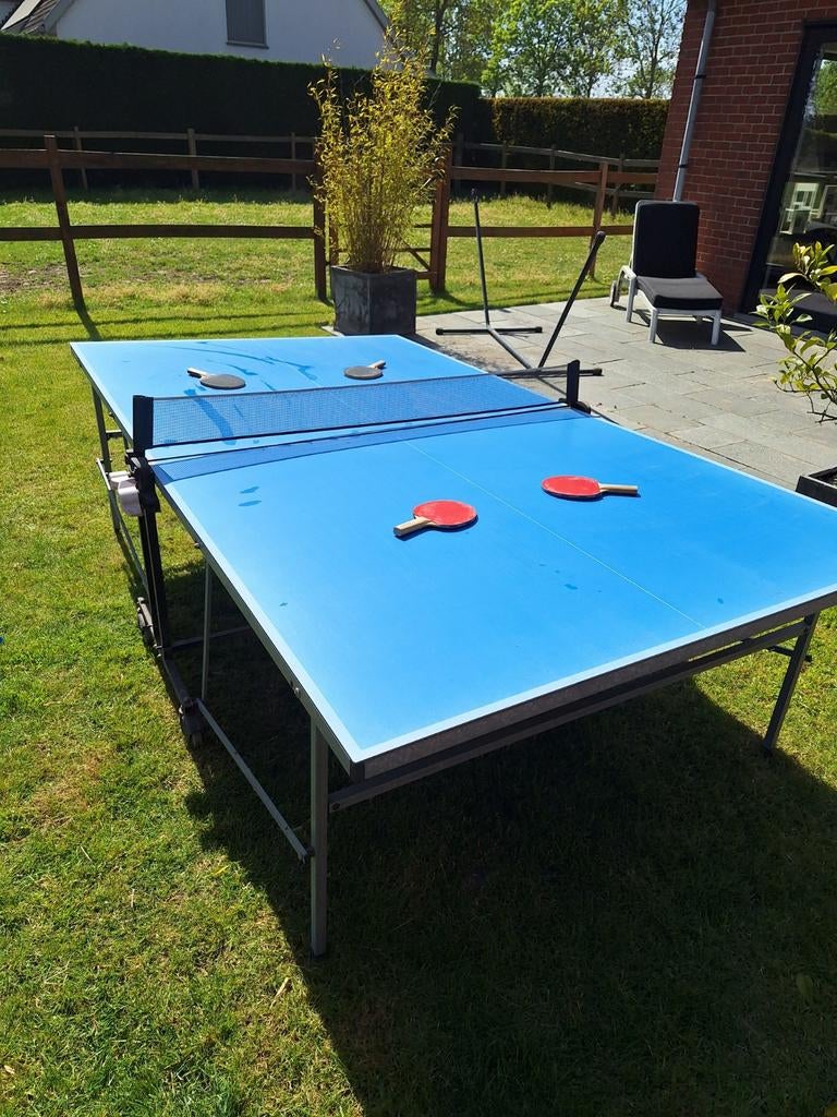 Pingpongtafel, Ophalen