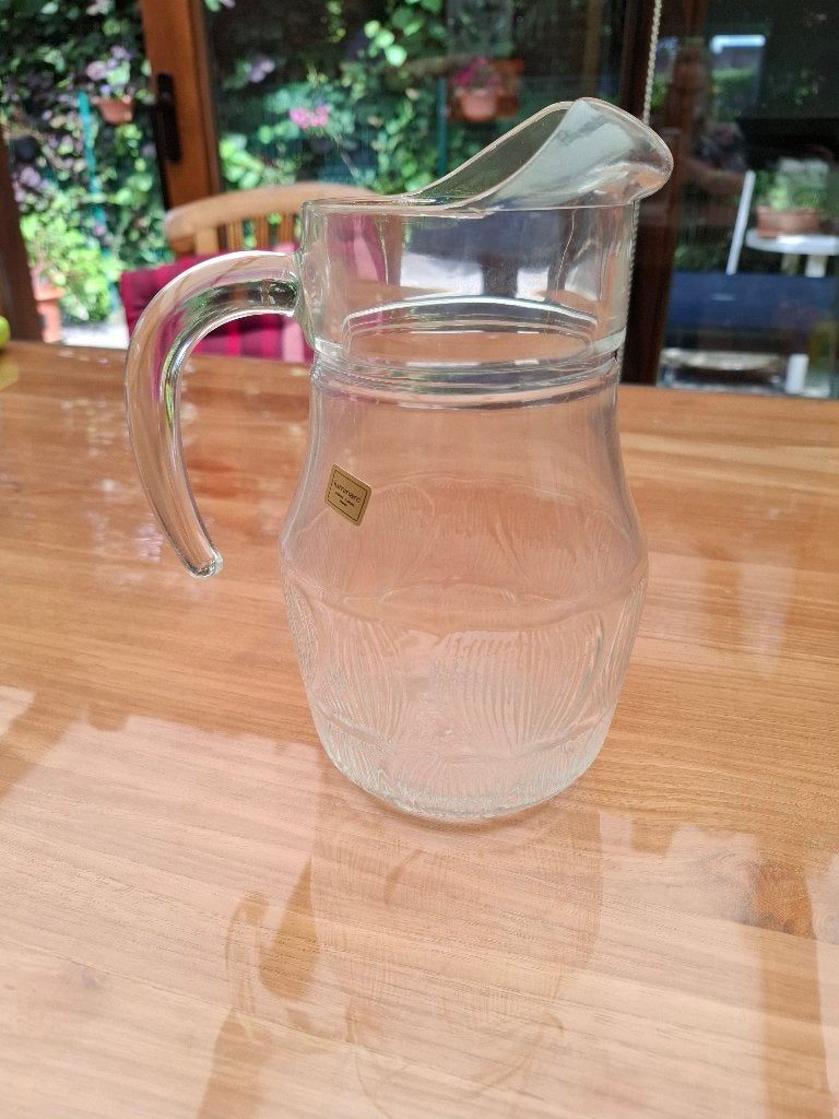 Pichet en verre vintage Luminarc, Enlèvement