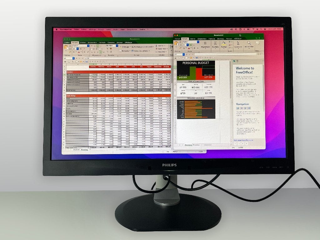 Moniteur Philips Brilliance 271S4L – 27” LED Full HD, 3 à 5 ms, HD, DisplayPort, Enlèvement