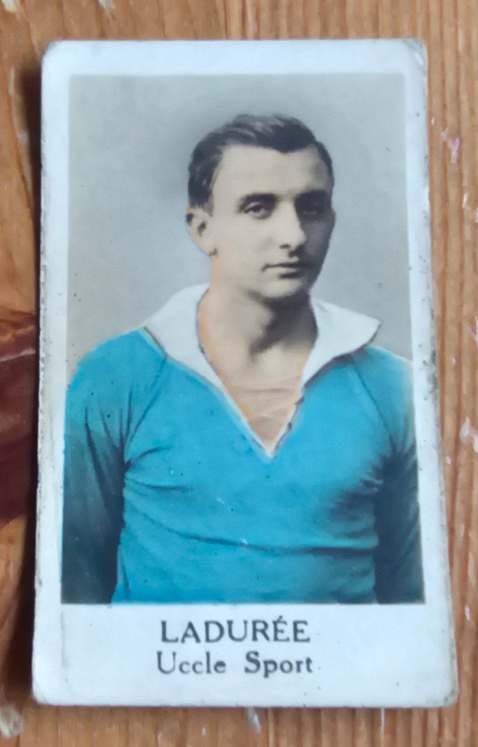 Ladurée (pour panini) Uccle Sport Chromo Football de 1932 !, Enlèvement ou Envoi, Utilisé, Image