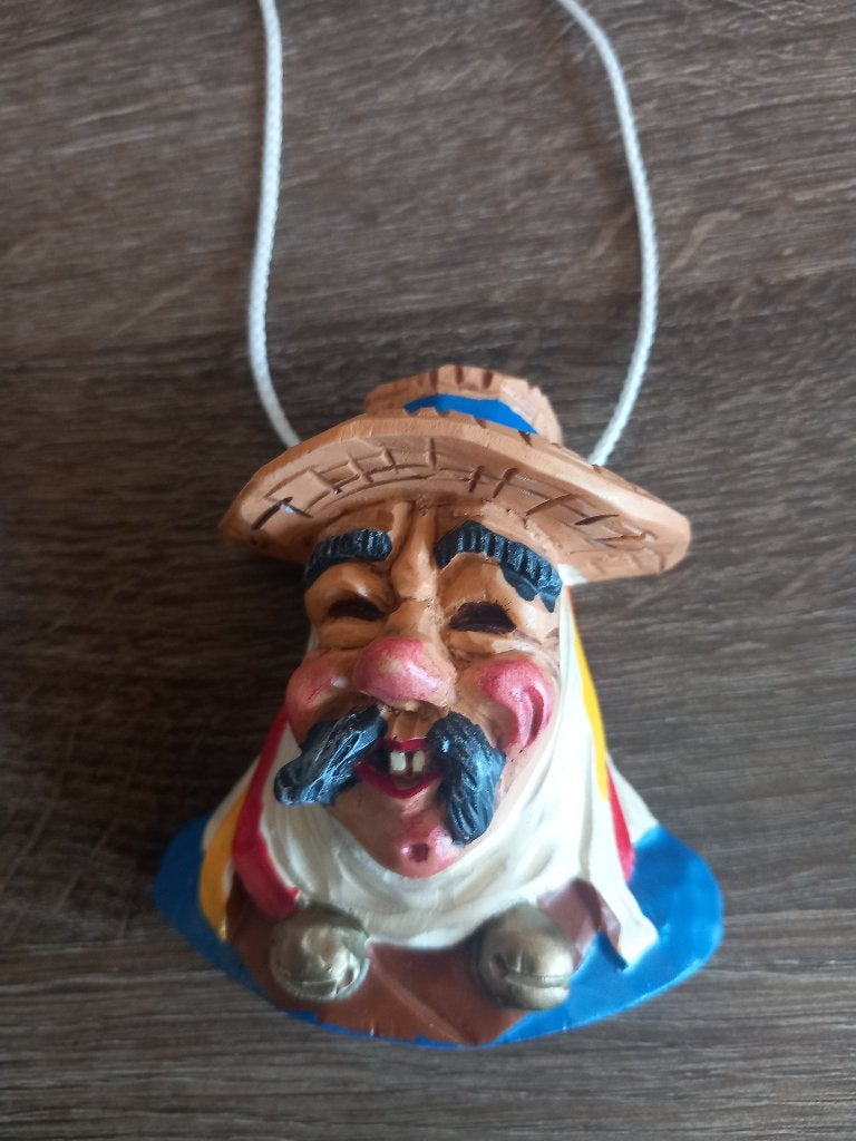 Collier avec masque de carnaval Der Feuerbacher Schaffle, Enlèvement ou Envoi, Comme neuf