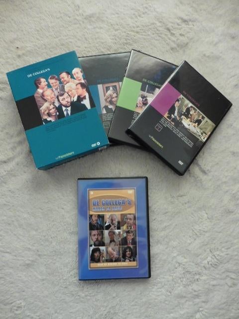 De Collega's (complete serie 1) 3 dvd Box + Film, Cd's en Dvd's, Boxset, Ophalen of Verzenden, Zo goed als nieuw, Komedie