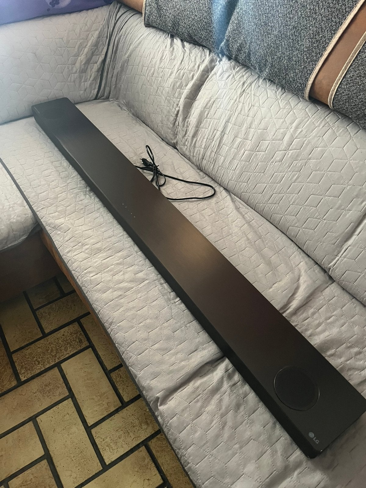 LG soundbar + draadloze subwoofer, Audio, Tv en Foto, Luidsprekerboxen, Ophalen, Zo goed als nieuw