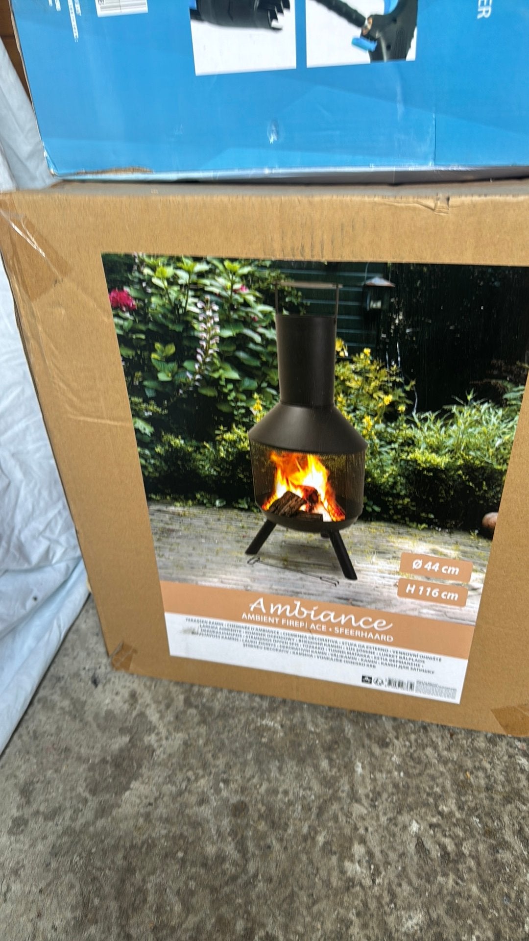 Sfeerhaard, Tuin en Terras, Ophalen, Nieuw