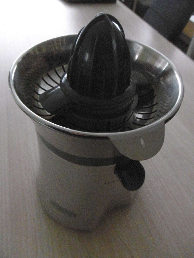 citruspers zilverkleur, Elektronische apparatuur, Juicers, Ophalen, Zo goed als nieuw, Elektrisch, Citruspers