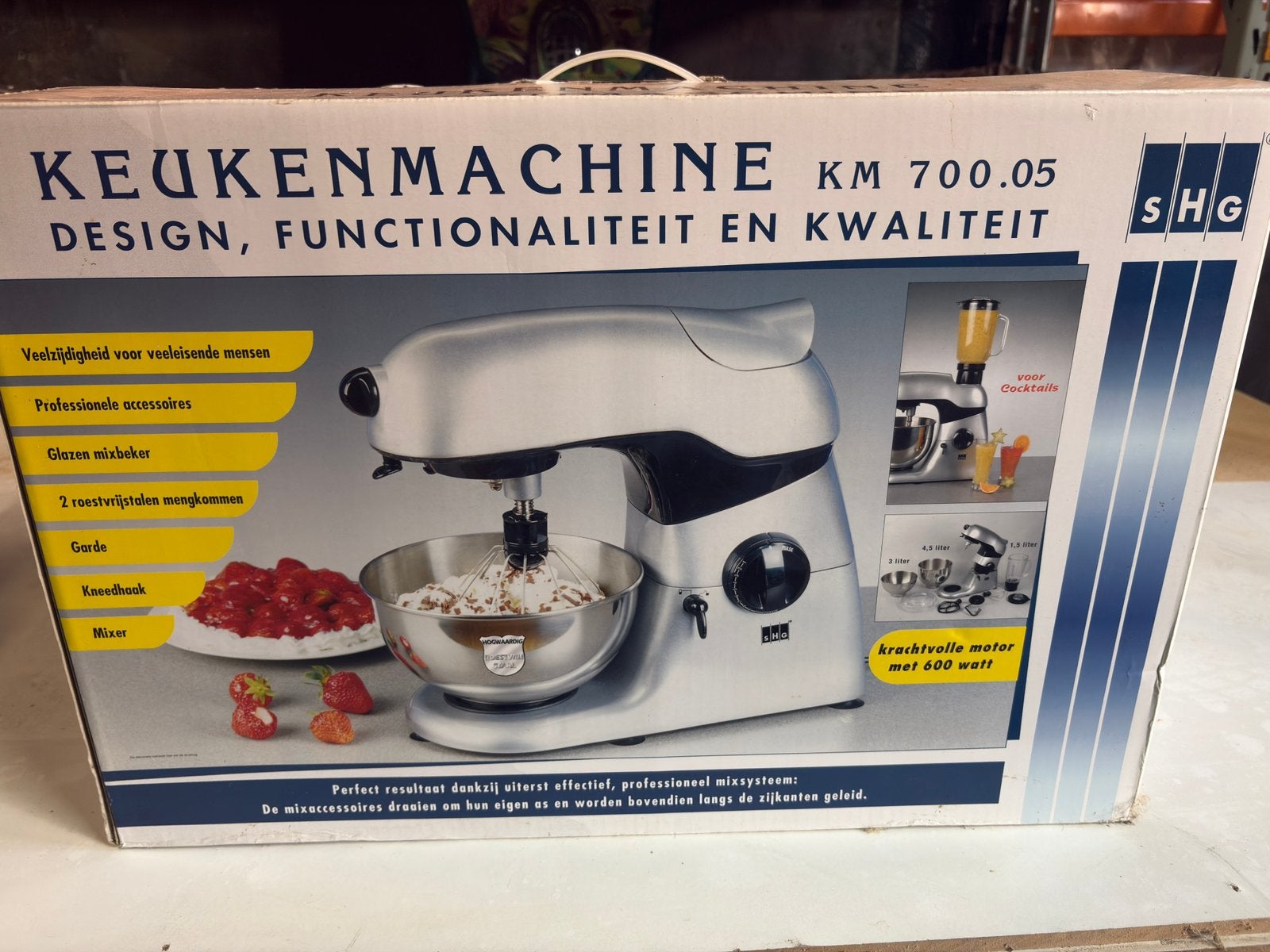 Keukenrobot, Ophalen, Nieuw