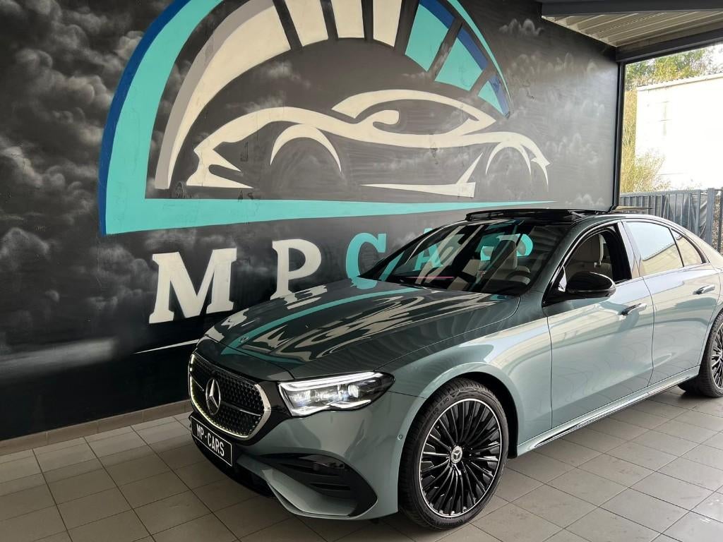 Mercedes-Benz, E 200, AMG Line, 9G-Tronic, Auto's, Automaat, Achterwielaandrijving, Leder, Berline