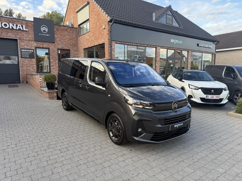 Citroen Jumpy Combi Dubbele Cabine 180 pk 31800+BTW, Auto's, Automaat, 179 pk, Emergency brake assist, https://public.car-pass.be/vhr/d0155a87-8d78-4689-9771-7362c0d918c7