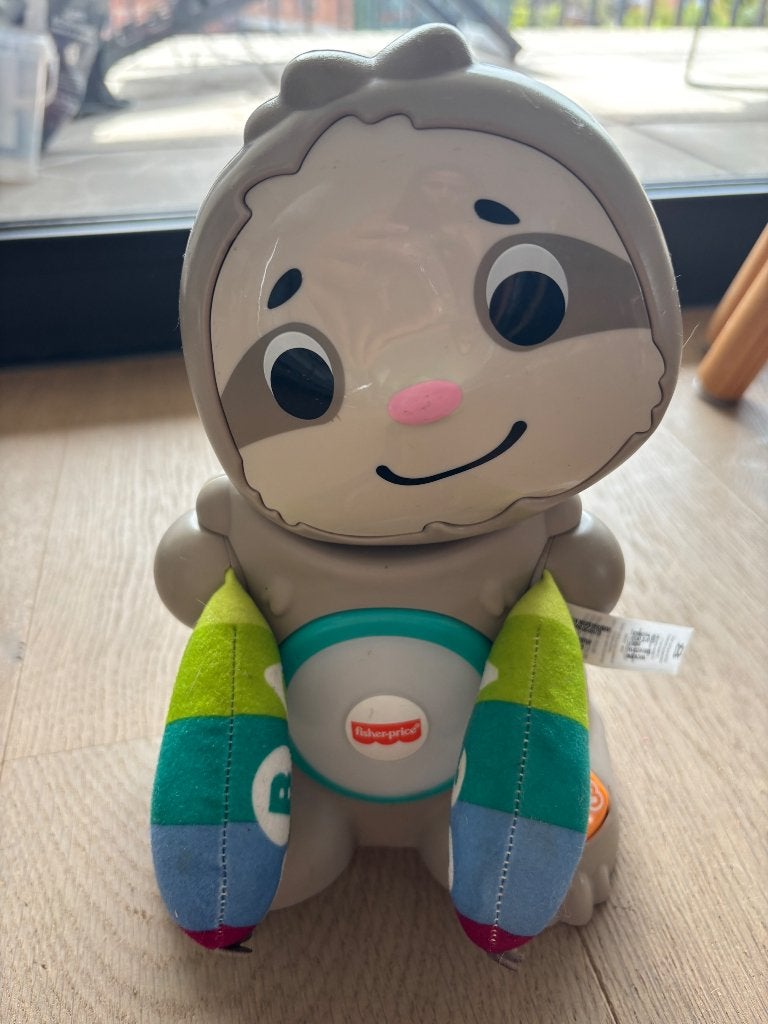 Linkimal Luiaard van Fisher Price, Ophalen, Gebruikt, Overige typen, Met licht
