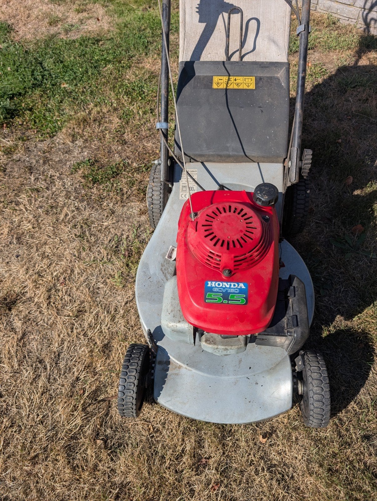 Honda grasmaaier., Tuin en Terras, Grasmaaiers, Ophalen, Opvangbak
