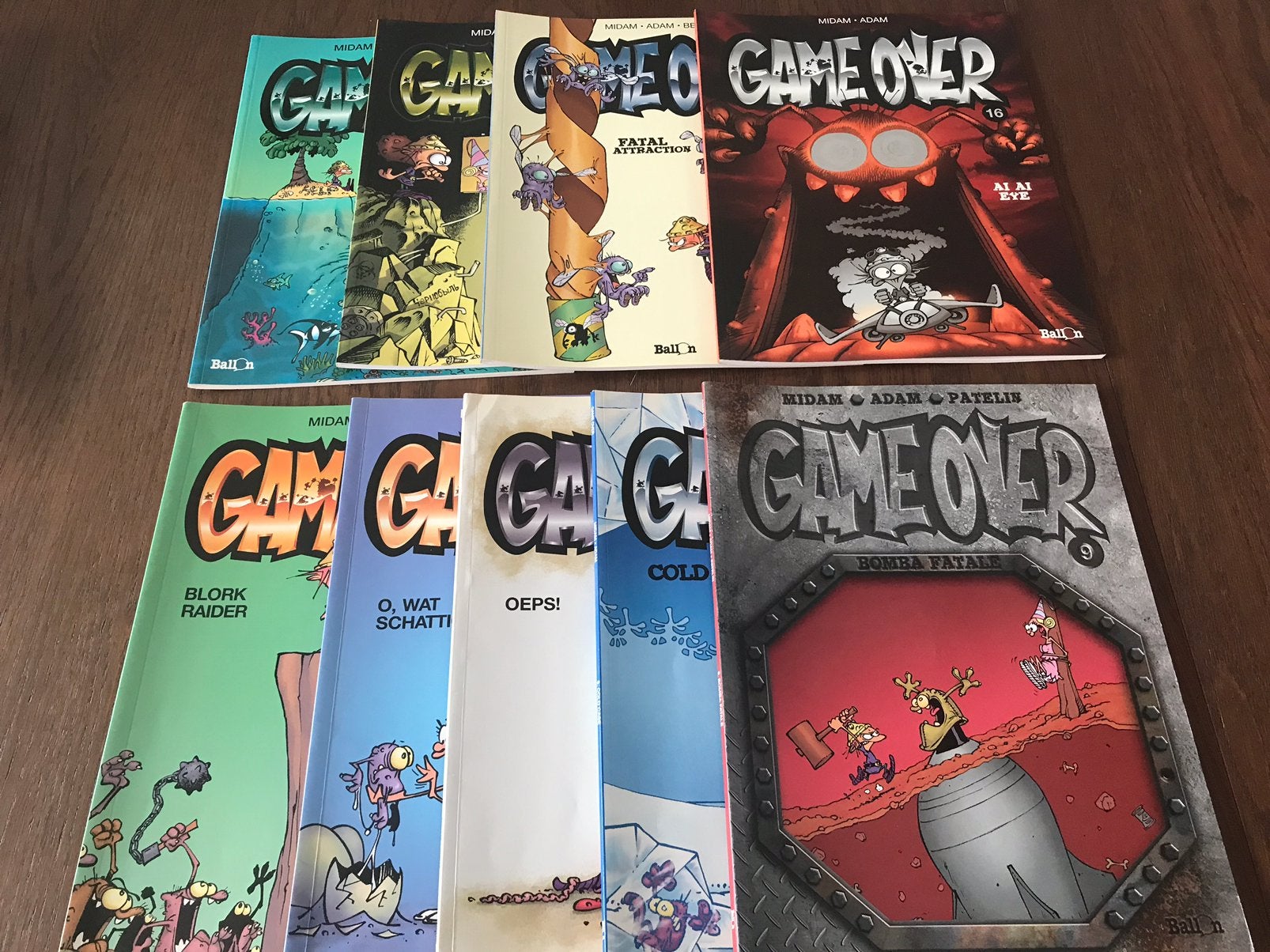Game Over Strips €4,00 per stuk, Ophalen, Zo goed als nieuw