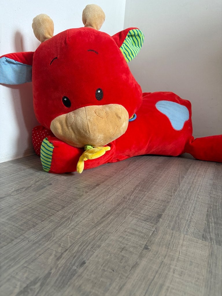 Speel en leer knuffel koe, Ophalen of Verzenden, Zo goed als nieuw, Ontdekken