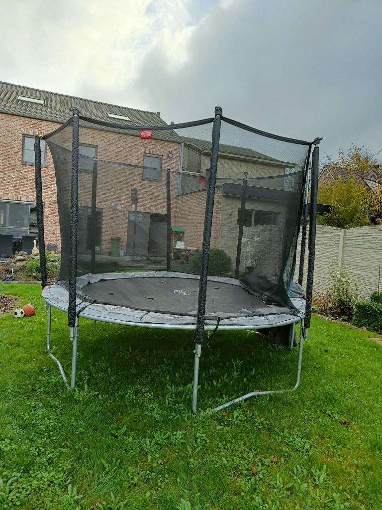 Trampoline favorit 330 - Merk Berg, Kinderen en Baby's, Speelgoed | Buiten | Trampolines, Ophalen, Gebruikt