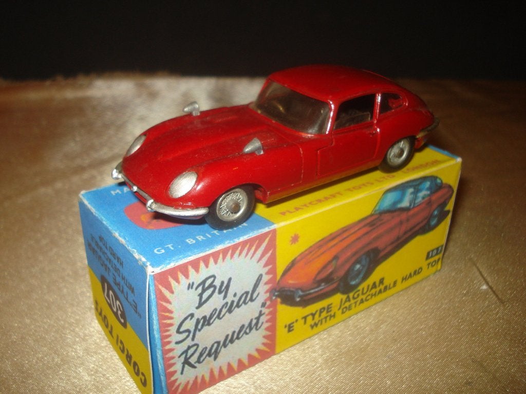 Corgi Toys Ancienne Jaguar E-Type avec Boîte, Enlèvement ou Envoi, Comme neuf, Voiture, Corgi