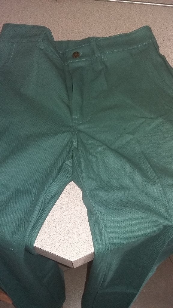 Groene werkbroeken maat 42 en 44, Kleding | Heren, Ophalen of Verzenden, Nieuw