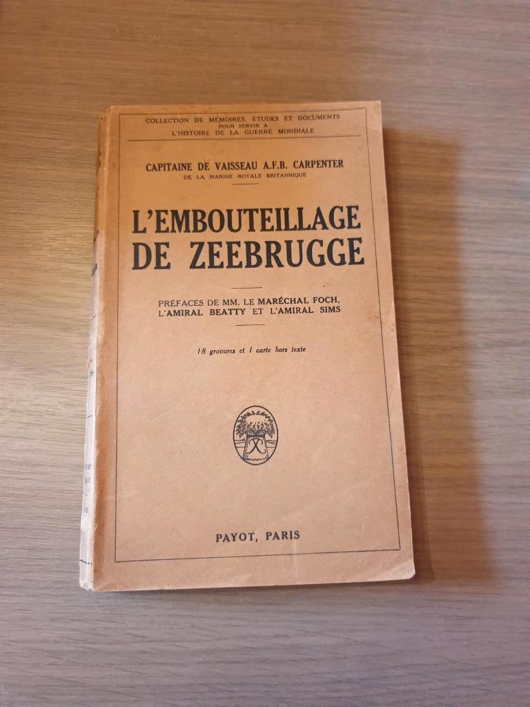 1914-1918 PAYOT L’embouteillage de Zeebrugge., Enlèvement ou Envoi, Utilisé