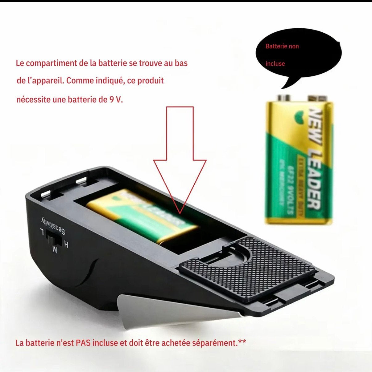 Alarme de porte portable anti-intrusion – Sécurité maison, Bricolage & Construction, Enlèvement ou Envoi, Neuf, Sans fil, Fenêtre ou Porte