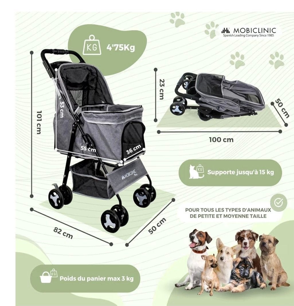 kinderwagen voor honden, Ophalen of Verzenden, Zo goed als nieuw, Hondenbuggy