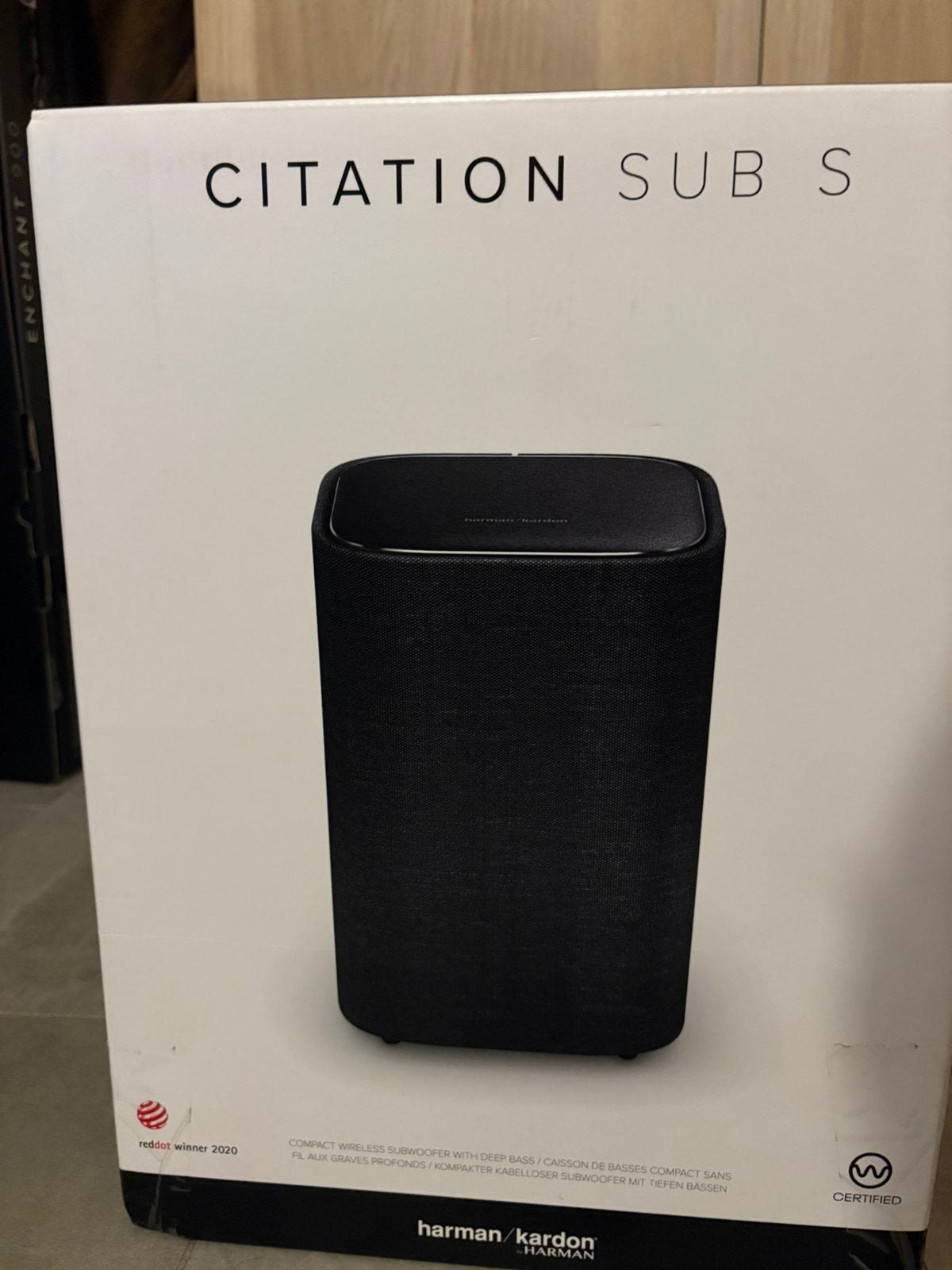 Harman Karbon citation sub s, TV, Hi-fi & Vidéo, Enlèvement, Neuf, Subwoofer, Harman Kardon