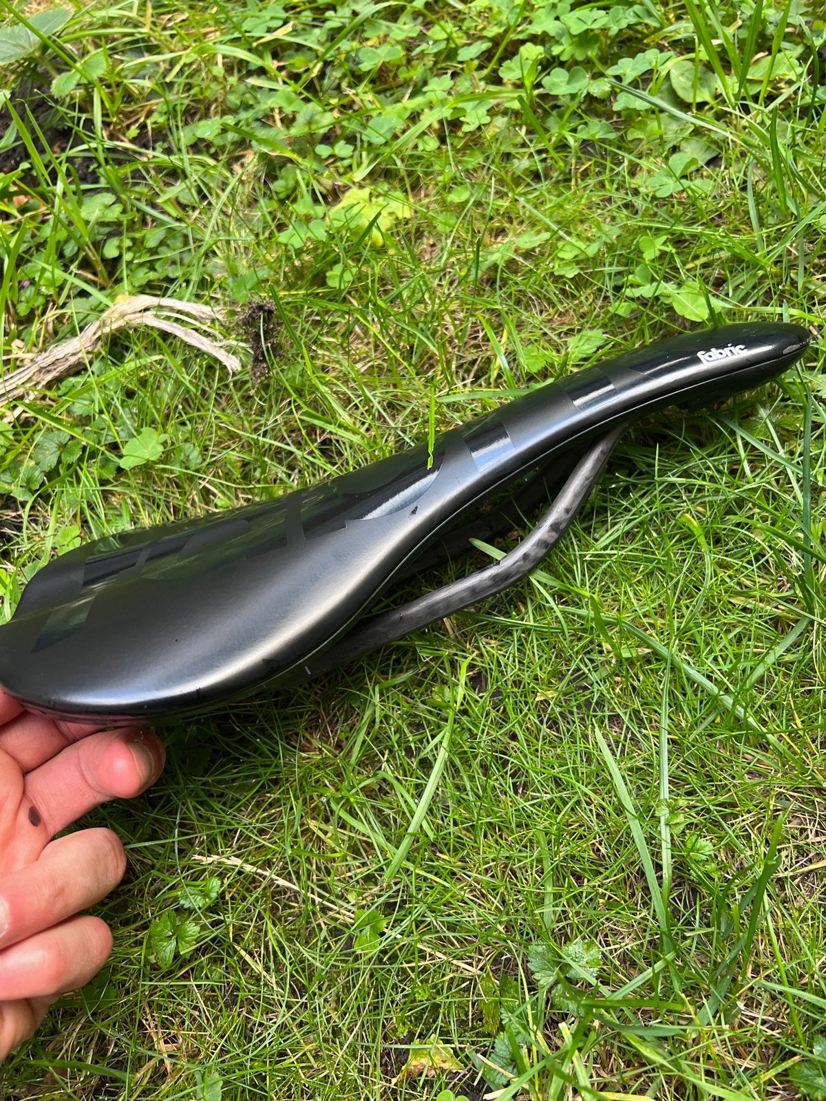 Fabric Scoop carbon rails zadel!, Fietsen en Brommers, Mountainbike, Gebruikt, Ophalen of Verzenden, Fabric