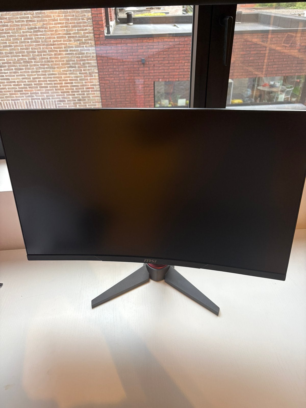 MSI monitor 144hz 24inch (Curved), Computers en Software, Ophalen, Zo goed als nieuw