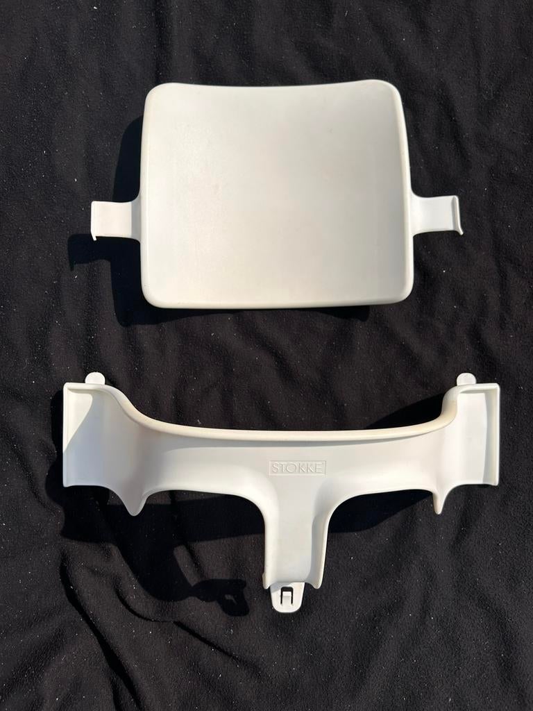 Stokke tripptrapp babyset wit, Kinderen en Baby's, Kinderstoelen, Ophalen, Gebruikt, Meegroeistoel