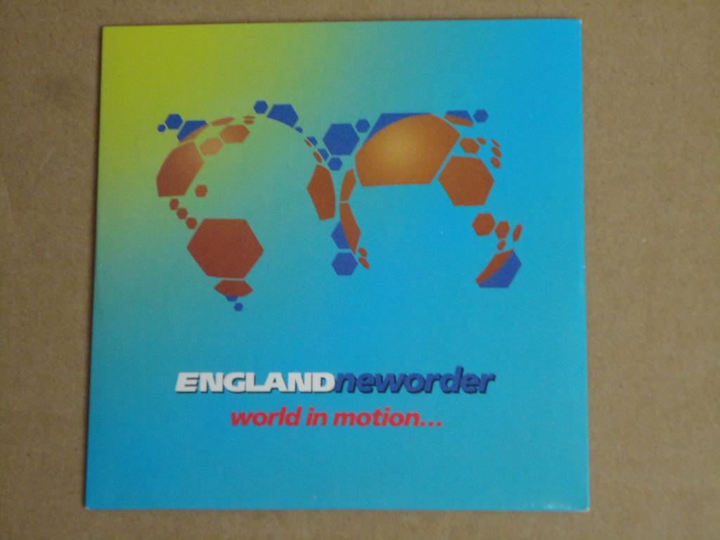 CD - ENGLANDNEWORDER – World In Motion, Enlèvement ou Envoi