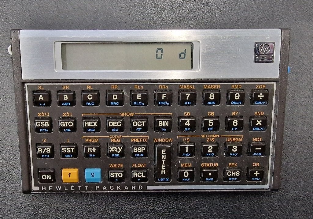 HP-16C Programmers Calculator - Collectors Item - 1983, Enlèvement ou Envoi, Autres types