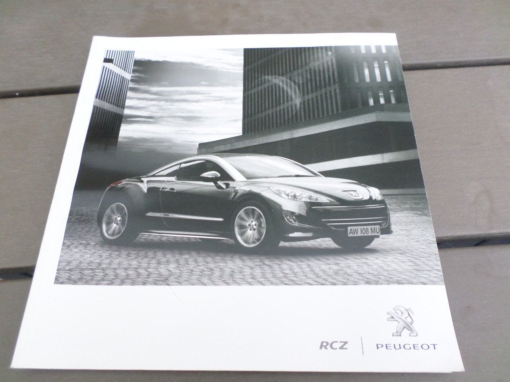 Brochure Peugeot RCZ, Enlèvement ou Envoi, Peugeot