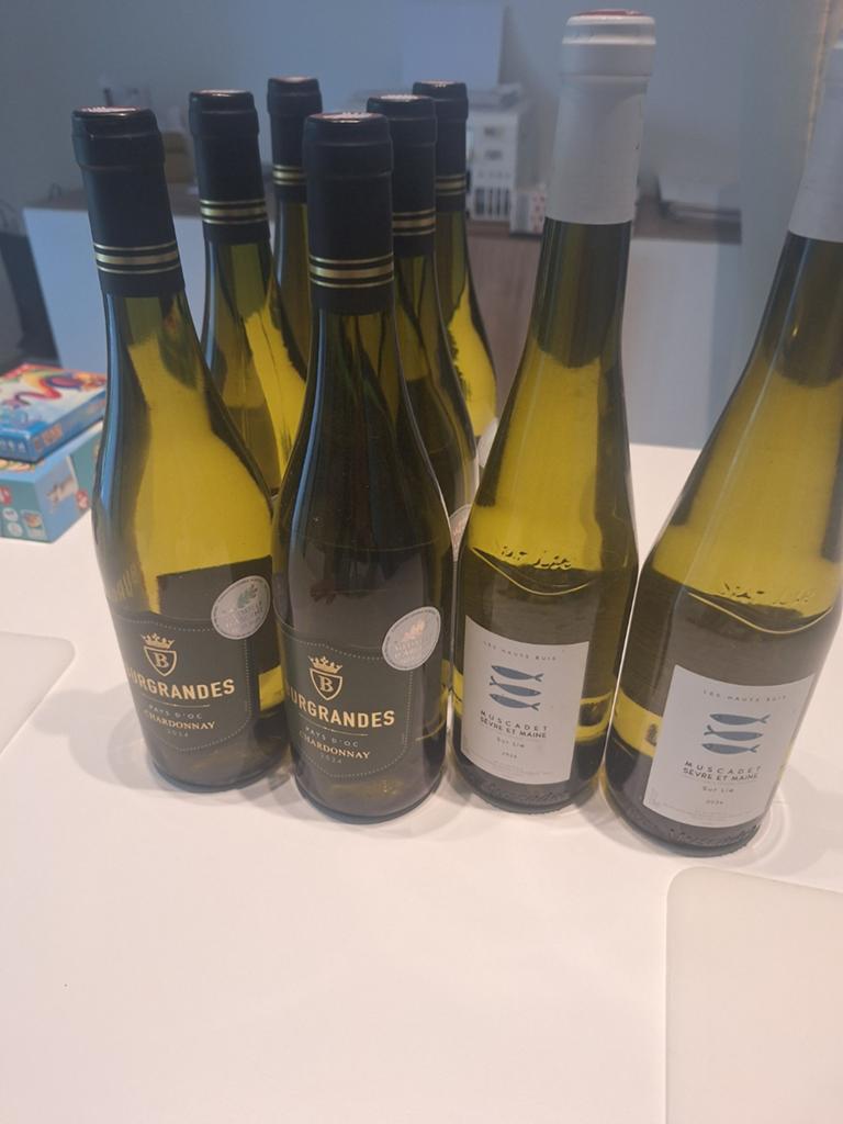 Lot goede witte wijnen, Verzamelen, Wijnen, Ophalen