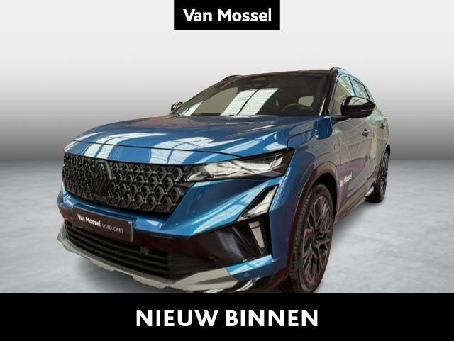 Renault Austral full hybrid E-Tech esprit Alpine, Auto's, Stof, Gebruikt, Elektrische koffer, Blauw