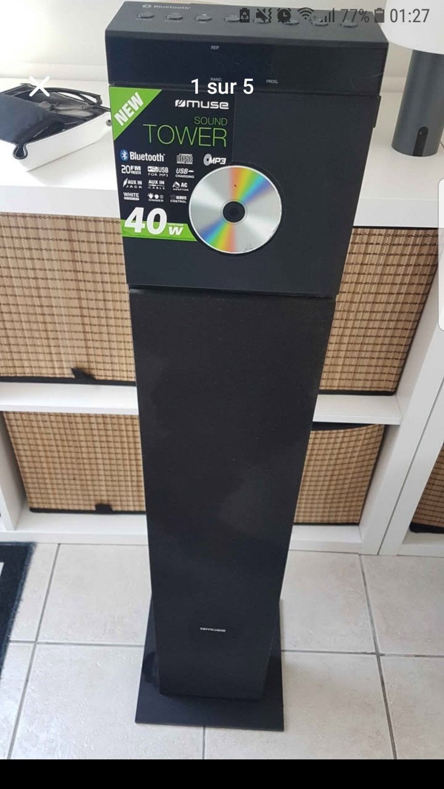 Tour du son Box bluetooth, Musique & Instruments