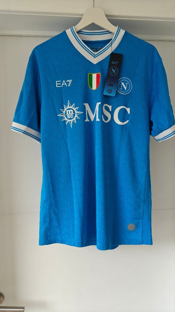 Kevin De Bruyne Napoli large, Sport en Fitness, Voetbal, Nieuw, Shirt, Maat L, Ophalen of Verzenden