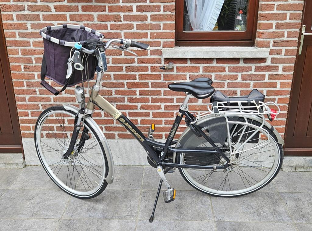 Batavus 28 Inch, Fietsen en Brommers, Fietsen | Dames | Moederfietsen, Zo goed als nieuw, Batavus, Mandje, Versnellingen, Ophalen