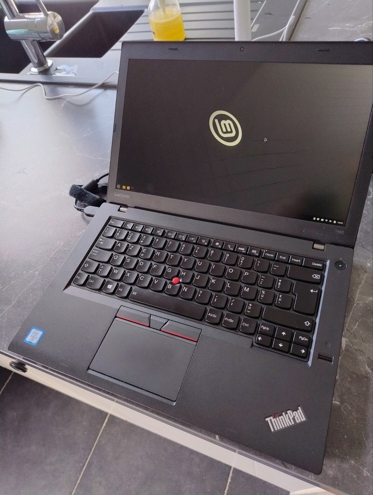 Lenovo T460 met Linux mint, Enlèvement