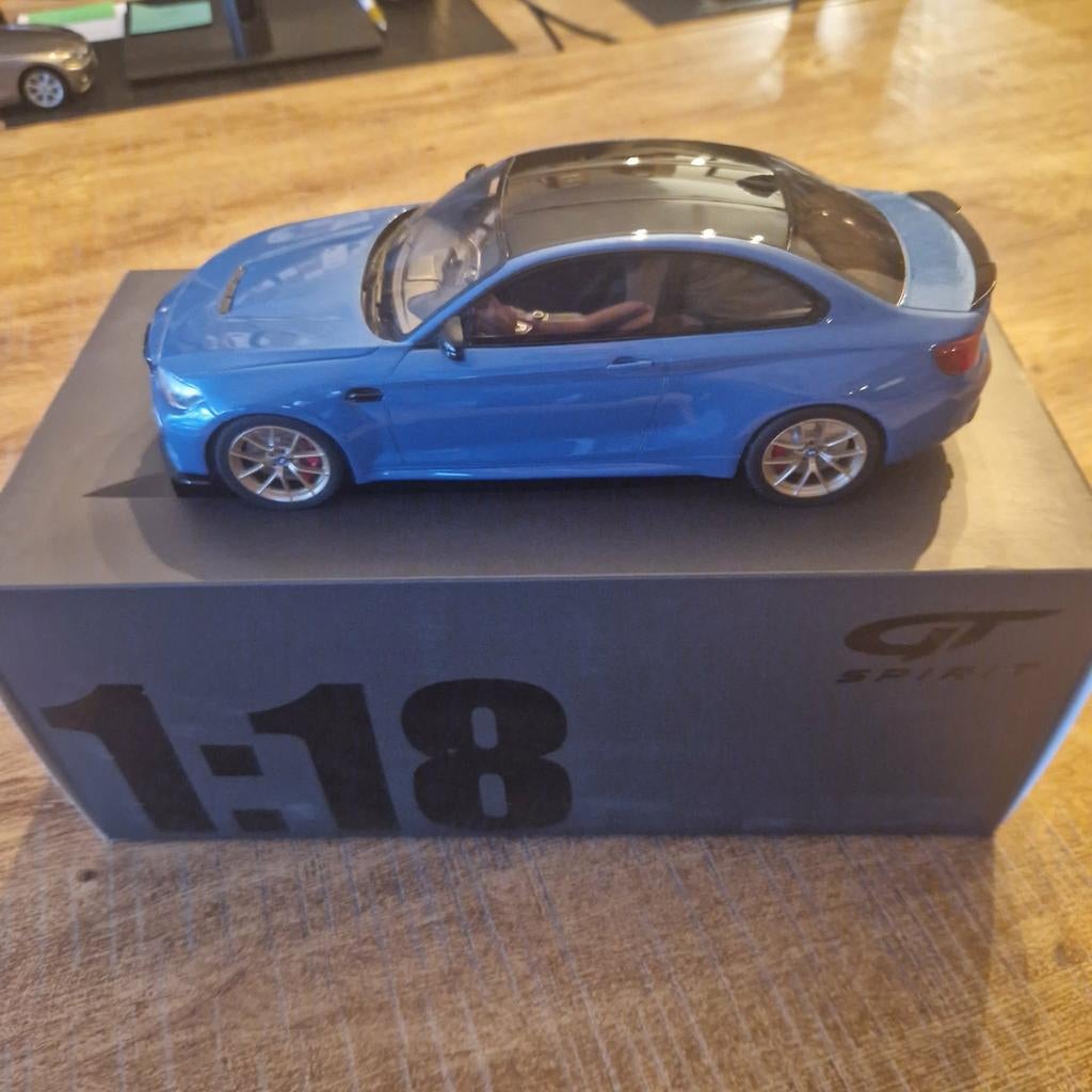 1/18 BMW M2 CS - GT Spirit, Ophalen of Verzenden, Zo goed als nieuw, Auto, Overige merken