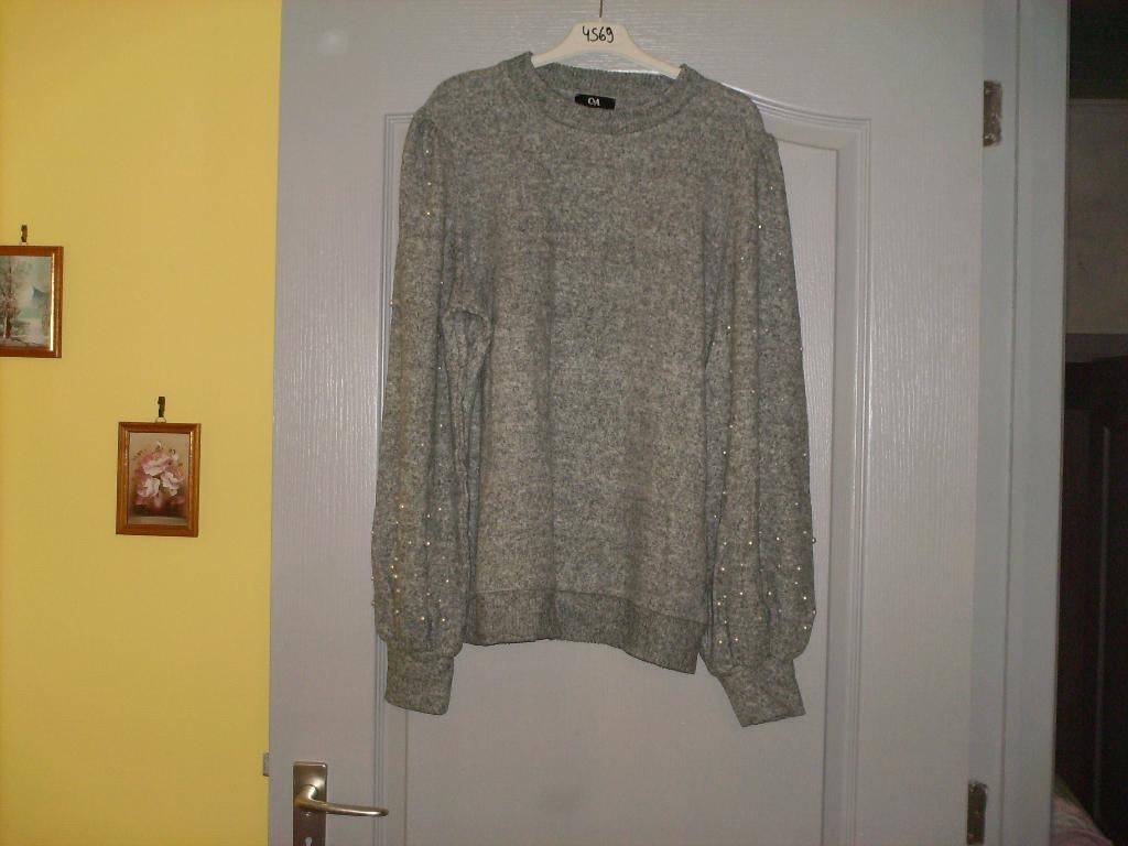 a vendre pull gilet pour dame, Neuf, Taille 38/40 (M), Gris, Enlèvement ou Envoi