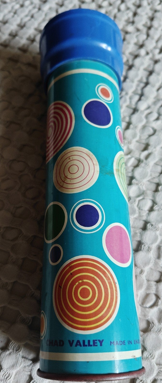Vintage 70's CHAD VALLEY Tin and plastic Kaleidoscoop, Ophalen, Overige typen