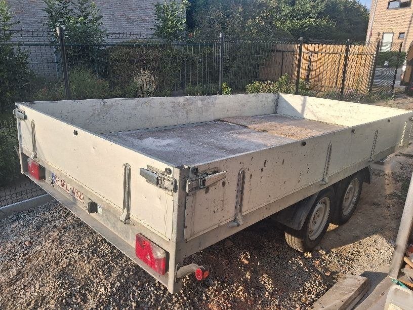 BW Aanhangwagen 4m op 2m, 3000kg, bouwjaar 2022, Ophalen, Gebruikt