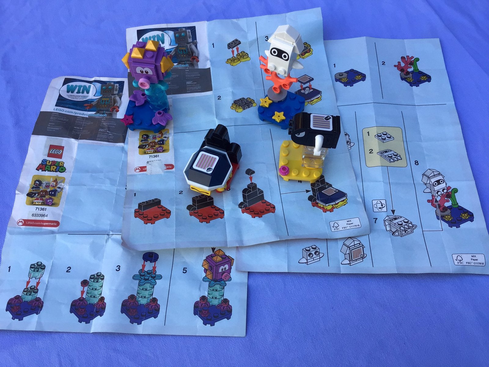 Lego mario collectie series figuren, Ophalen of Verzenden, Zo goed als nieuw, Compleet, Lego