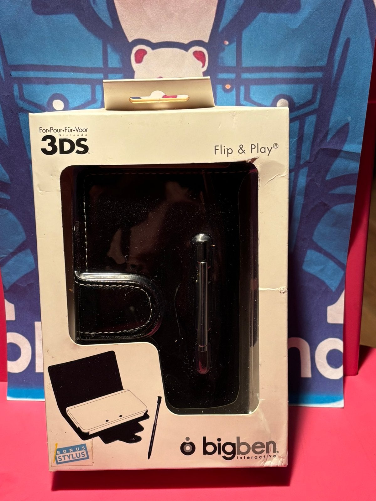 Bigben Flip & Play-hoesje voor de Nintendo 3DS, Games en Spelcomputers, Games | Nintendo DS, Nieuw, Ophalen of Verzenden