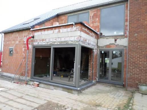 Rénovation int et ext + pose de chassis, porte intérieur, Bricolage & Construction, Enlèvement, Comme neuf