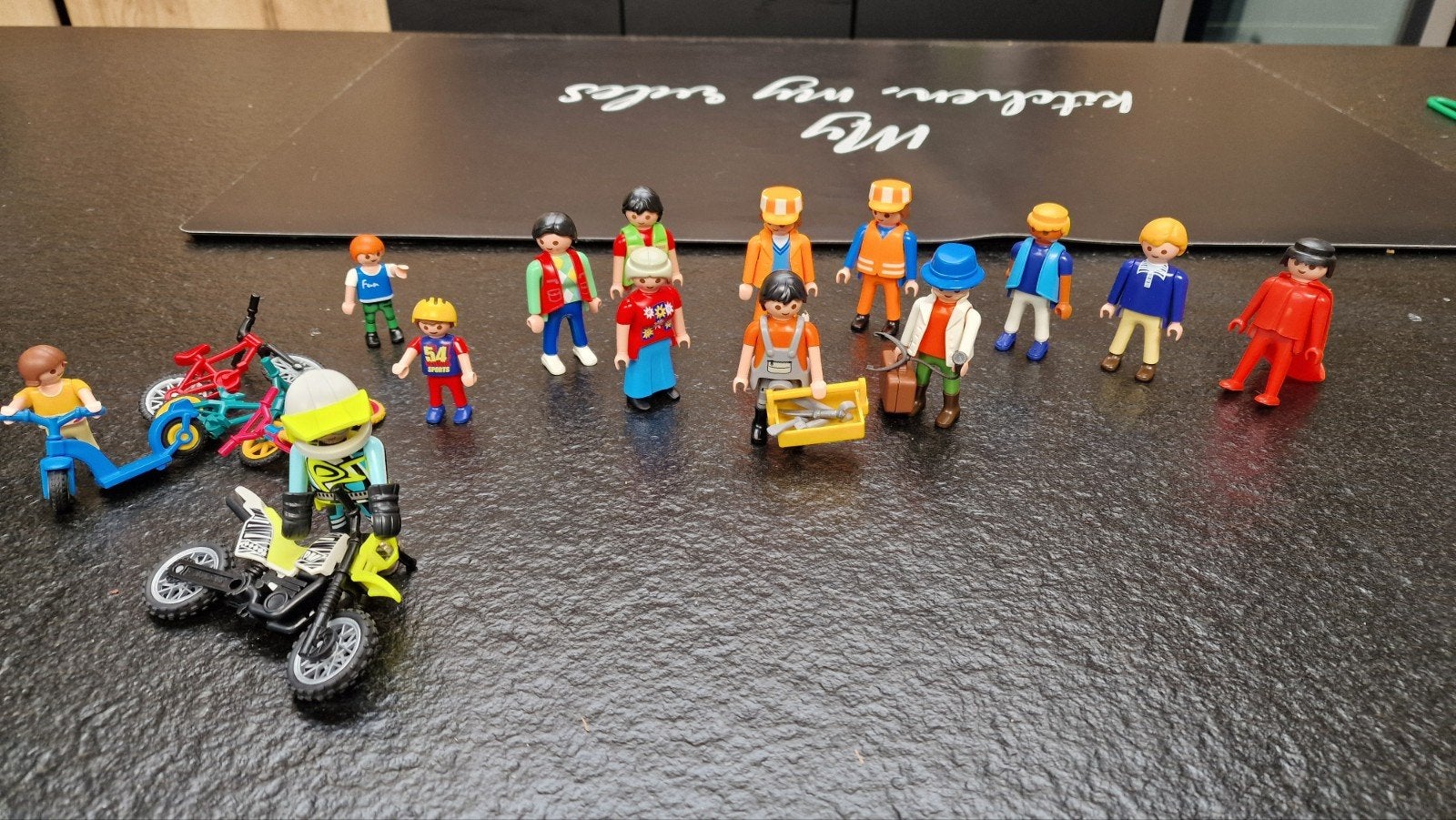 Lot playmobil, Enlèvement