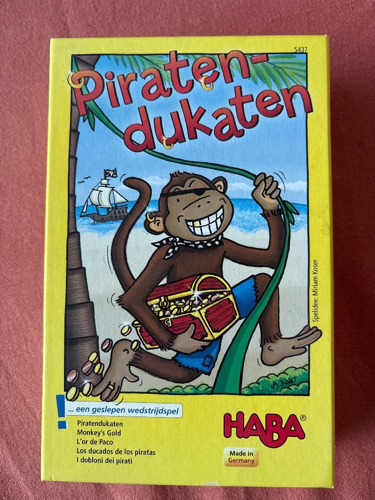 Piratendukaten, Ophalen, Gebruikt, Haba, Een of twee spelers